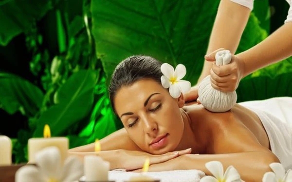How does a massage help to relieve stress?