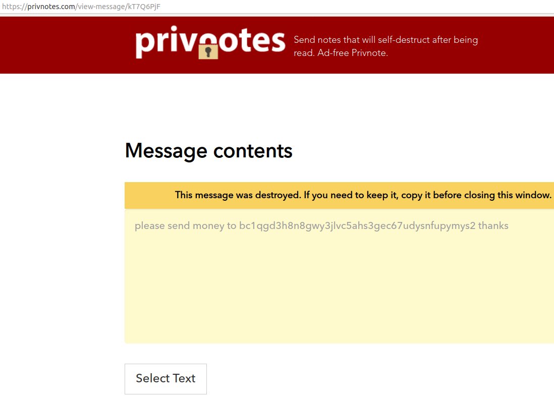 Privnotes–How To Exchange Messages With End-to-End Encryption