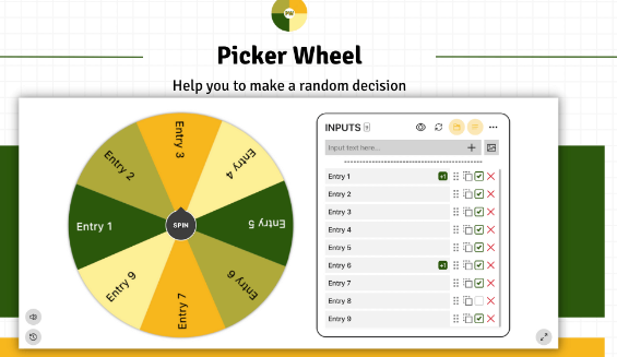 Wheel Spinner Challenge: Spin for Great Prizes